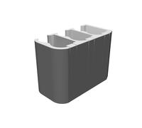 Battery Case for Fujifilm NP-W235 - Triple Battery Protection Storage Holder