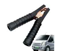 Battery Clamp - 5.51inch Copper Plated Cable Clamps | Car Charging Wire - Insulated Car Batterys Clamp with High Current Capacity and Heat Resistant Design for Fast and Safe Battery Charging