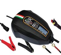 Battery ControllerBRAVO 2000+ Caricabatterie/Mantenitore Intelligente 2 Ampere per Batterie 12V Piombo-Acido, dotato di Tester di Batteria e Alternatore, adatto per Moto, Scooter e Auto fino a 100Ah