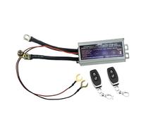 Battery Cut Off Sŵitch - 12V Car Battery Disconnect | Remote Control Car Isolator Sŵitch | With 2 Keys For Vehicle Power Security, Anti-Theft Automatic Shut Off Tool, Aluminum Alloy Shell