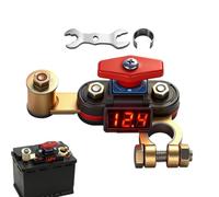 Battery Disconnect Button | 12v/24v Car Power Breaker With LED Voltage