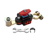 Battery Disconnect Button 12v/24v - - - Rotary Leak Protector with LED for