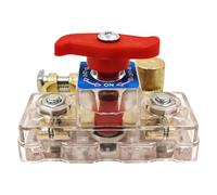 Battery Disconnect Button - Car Power Management Switch, Heavy Duty Cut Off Control Device, Quick Release Terminal Isolator, Automotive Safety Accessory | Reliable Electrical Protection Tool F