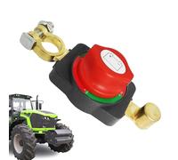 Battery Disconnect - Car Battery Switch | Car Battêry Disconnect | 24V/12V Heavy Duty Battêry Shut off | Anti-Leakage Isolator Replacement Parts Vehicle Accessories for Farmers Men Marine Excavator