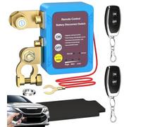 Battery Disconnect Controller - Remote Batterry Cut Off Switch | 12V Batteryy Isolator For Vehicle Power Management | Batteries Shut Offf Device - Car Truck RV Boat