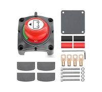 Battery Disconnect Switch 275a Dc12-48v Battery Isolator Kill Switch with Accessories for Vehicle Rv Atv Utv Marine Boat And More (on Off Position)