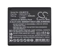 Battery for Panasonic Lumix DMC-FS25S DMC-FS30 DMC-FS30A DMC-FS30K 3.7V 940mAh