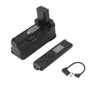 Battery Grip per Fotocamera A6000 A6100 A6300 A6400, Impugnatura Verticale, ABS Nero - Maggiore Capacità Batteria, Controllo Remoto Wireless, Perfetto per Fotografi