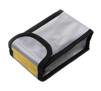 Battery Guard Case - Flame Resistant Fabric, Protective Storage Pouch, Fire | Wear-Resistant Safety Boxes, Portable Organizer Battery Storage Bag Fireproof Battery Guard Case Transportation And Charging