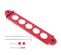 Battery Hold Down Bracket - Heavy Duty Retention Clamp Set, Aluminum Alloy Mounting Security Kit, Automotive Power Cell Stabilizer System | Garage Servicing, Vehicle Installation, Safety