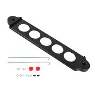 Battery Hold Down Bracket - Heavy Duty Retention Clamp Set, Aluminum Alloy Mounting Security Kit, Automotive Power Cell Stabilizer System | Garage Servicing, Vehicle Installation, Safety