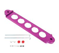 Battery Hold Down Bracket - Heavy Duty Retention Clamp Set, Aluminum Alloy Mounting Security Kit, Automotive Power Cell Stabilizer System | Garage Servicing, Vehicle Installation, Safety