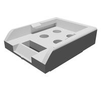 Battery Holder Compatible with DeWalt 18V - Wall Mount Power Tool Storage System