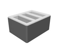 Battery Holder for Canon G7X - Stores 3 NB-13L Batteries - Storage Case