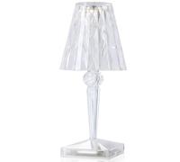 Battery Lampada da Tavolo 0.8 W Cristallo 12 x 26 x 12 cm Trasparente