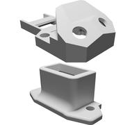 Battery Mount & Antenna Holder for iFlight Chimera 7 Pro v2 Drone