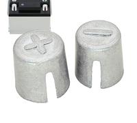 Battery Post Shim - Adattatore per terminale batteria Durablle 2Psc | Manicotti adattatori per batteria affidabili | Spessore terminale batteria auto per un collegamento sicuro e una migliore