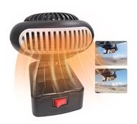 Battery Powered Heater - Portable Cordless Defogger For Car Space Heating, Fast Heating Window Defroster, Compact Rechargeable Warm Air Blower, Efficient Energy Saving Mini Heater, Winter Travel Essen