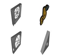 Battery Powered Portable Solder Fume Extractor with USB Charging - 120mm Fan