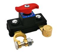 Battery Shut Off Control - 12V 24V Disconnect Switch System, Anti Leakage Power Isolation Accessory, Secure Electrical Terminal Component for Yacht Boat RV Motorboat Installation Use | Marine