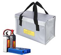 Battery Storage Bag - Fireproof Protective Case, Heat Resistant Guard,