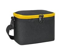 Battery Storage Organizer Bag, Large Capacity Holder Case, Protective Travel Storage, 7.87x5.51 Inches Waterproof Zippered Pouch, Ideal for Backpack, Luggage, Closet and Garage
