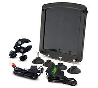 Battery Tender 5 Watt Solar Panel 12V Battery Charger with Charge Controller - IP67 Weatherproof - Windshield or Handlebar Mountable - Included Ring Terminal Cable or OBD II Connector - 021-1172