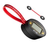 Battery Tester Device, Magnetic Analyzer Tool, 5.91x0.79x0.39in Portable Voltage Monitor, Capacity Detection Meter, Compact Design Accessory for AA, C, D, 9V Cells, Household Use