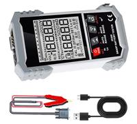 Battery Tester For Acid Lithium Batteries Accurate Voltages Internal Resistance Detectors With LCD Display Accurate Voltage Measurement Tool