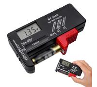 Battery Tester, Tester di batterie universale, BT-168D tester della batteria, Tester di batterie AA AAA C 9 V, Tester di batterie, Tester di batterie digitale, Test della batteria, Tester batterie a