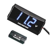 Battery Voltage Meter - Waterproof 12V LED Display Digital Voltmeter Gauge, Practical Voltage Meter For Motorcycles Cars, Universal 12V-48V LCD Electronic Meters