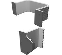 Battery Wall Mount Bracket for Bosch PowerPack 500 eBike Secure Storage Solution