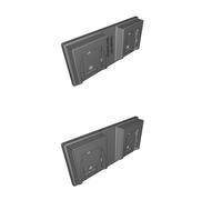 Battery Wall Mount Double Holder Compatible with Dewalt 20V Series