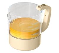 Batteur À Œufs Portable | Mixeur Alimentaire Sans Fil - Blender Électrique,Pour Mousse AÀ Lait Chocolat Chaud Vinaigrette Alimentation Bébé Sauces Maison Hôtel Restaurant