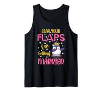 Batti Le Mani I 'm Getting Married Penguin Dabbbing Bride Canotta