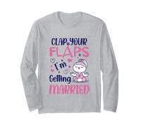 Batti Le Mani I'm Getting Married Yoga Bunny Relax Bride Maglia a Manica