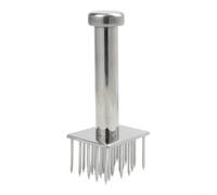 Batticarne Acciaio 304 con 19 Aghi Inteneritore Carne per professionale per Bistecche e Pollo Lavabile in Lavastoviglie 14.5x5.5cm(Square - 28 Pins)