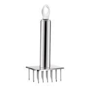 Batticarne, batticarne, batticarne, in acciaio inox, raccoglitore per carne ad alte prestazioni, per bistecca, pollame e maiale, martello da cucina per pasta di carne e pasticceria, ago 12 e 23