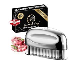 Batticarne con lame ultra-affilate - Batticarne acciaio inox Steaker in acciaio inossidabile al 100% - Batticarne per intenerire manzo/pollo/maiale/bistecca- Batti carne cucina professionalelavabile