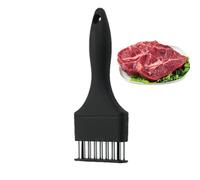 Batticarne in acciaio inox, strumento per carne in metallo, strumento per bistecche, batticarne con manico comodo