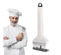 Batticarne manuale con 11 aghi, strumento portatile da cucina per intenerire bistecche, manzo, pollo, maiale