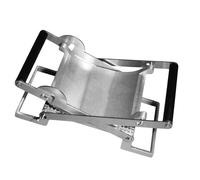 Batticarne manuale in acciaio inox con comodo e antiscivolo, per uno spessore uniforme e risultati più gustosi, martello per carne fatto a mano