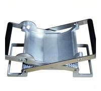 Batticarne Pieghevole Compatto | Ergonomico, Pressa per Carne con Piastre Strutturate, Facile da Pulire, Utensile, Barbecue All'aperto, Campeggio, Cuochi