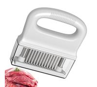 Batticarne | Utensile da cucina in metallo - Macchina robusta con 48 aghi per preparare bistecca pollo, maiale, pesce, vitello grigliare