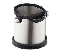 Battifiltro per caffè 1,8 L Argento Contenitore svuota caffè Battifiltro inox