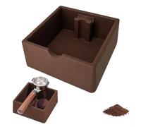 Battifondi Caffè, Accessori Macchina Caffe, Raccoglitore Polvere Per Macchina Da Caffè, Knock Box per Espresso Macchina Caffe Accessori Bar (Colore Caffè)
