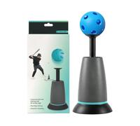 Batting Tee - Supporto da allenamento resistente, strumento regolabile da baseball con puntali in flessibile, attrezzatura da allenamento portatile per softball, base per colpire giovani adulti