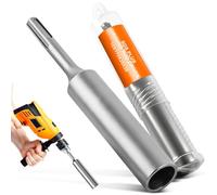 Battipalo per dispersore di terra Battitore per dispersore profondo SDS PLUS Ø 20 mm Manicotto per picchetto di messa a terra Asta di messa a terra Strumento di battitura per l'inserimento di