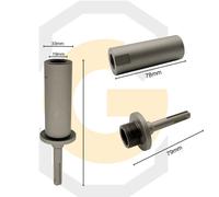 Battipalo Smontabile Utensile Resistente Agli Urti per Installatori,