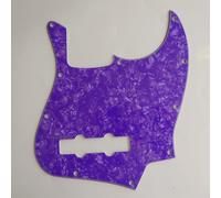 Battipenna a 10 fori per basso Jazz J a 4 corde Fender USA/Mexican Jazz Bass Guitar (5 viola perlato)